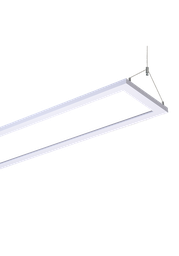 Intérieur / Suspensions avec optiques translucides / Luminaire rectangulaire bidirectionnel