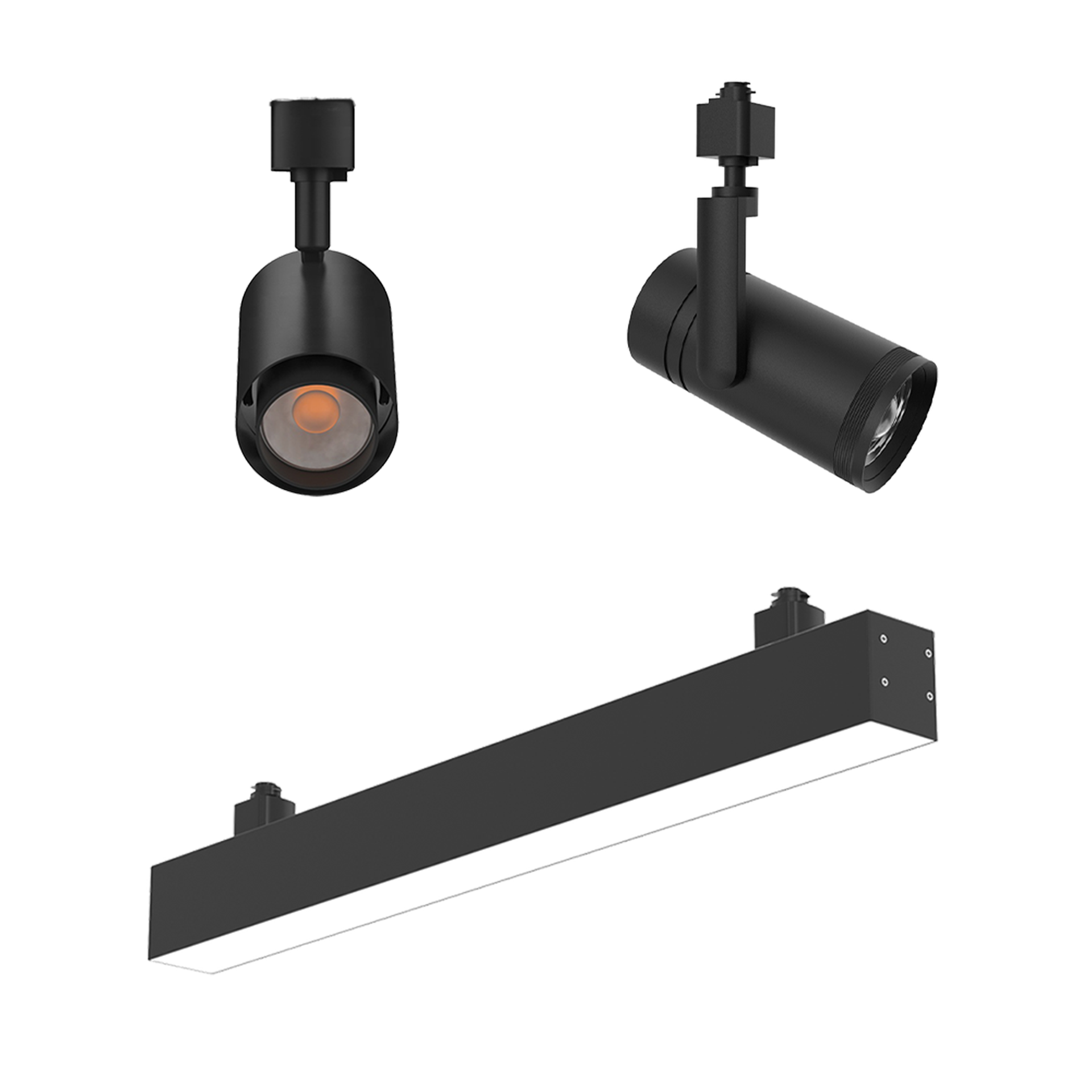 Intérieur / Éclairage sur rail / Têtes de rail / H-Type Style Track Heads