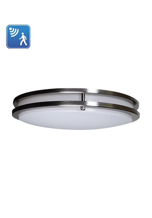 Indoor Fixtures / Ceiling Fixtures / Double Ring Fixtures / Double Ring Fixtures With Built-in Sensor