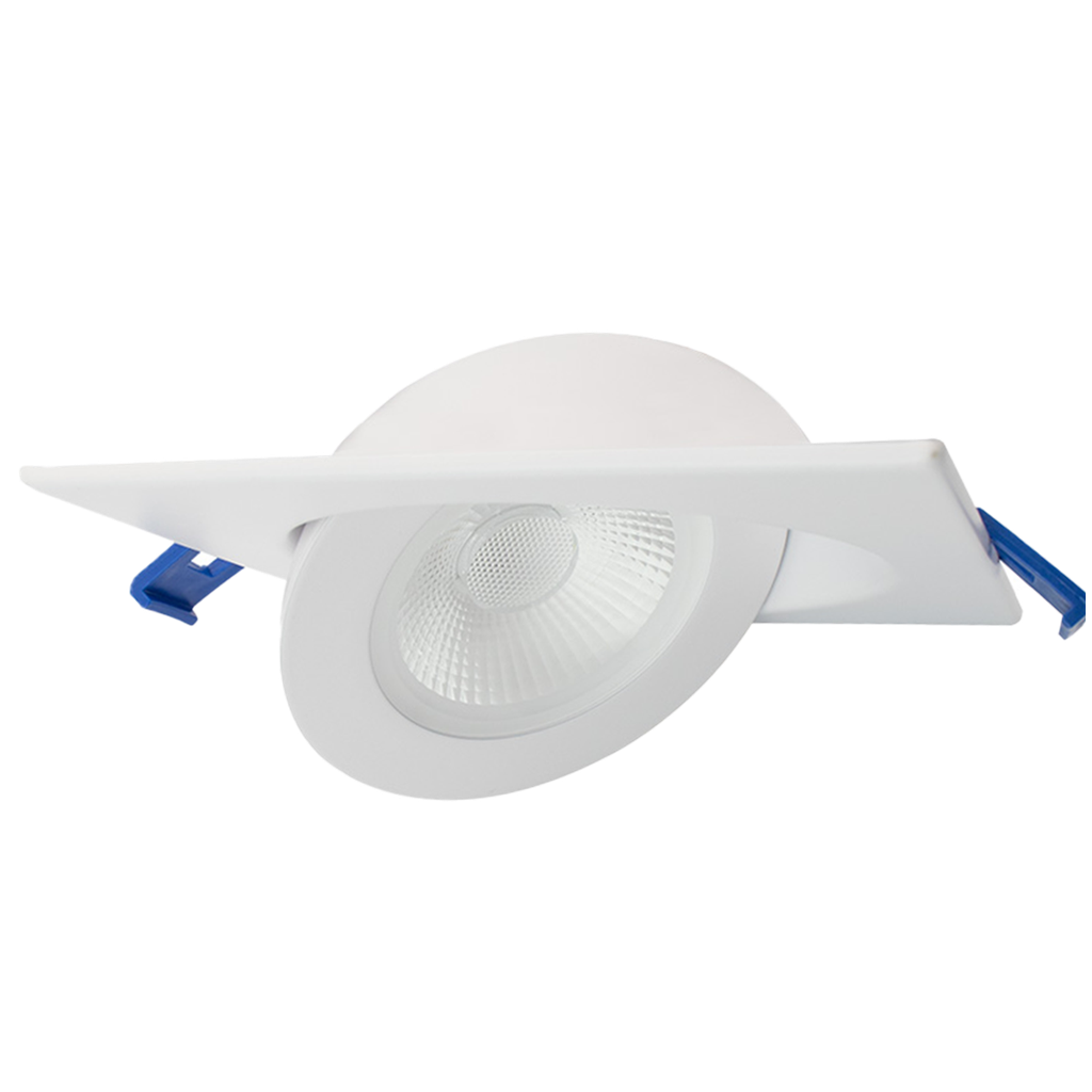 [R36108] RENO-LED-4-S9W-FG-5CCT-WH-SQ